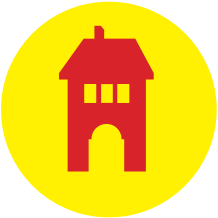 Icoon logo Kina: het Huis